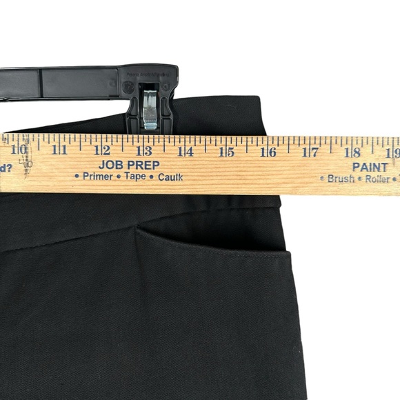 Express Women’s 6R Black Pants Career Office Minimalist Capsule Trouser Flare - Picture 5 of 15